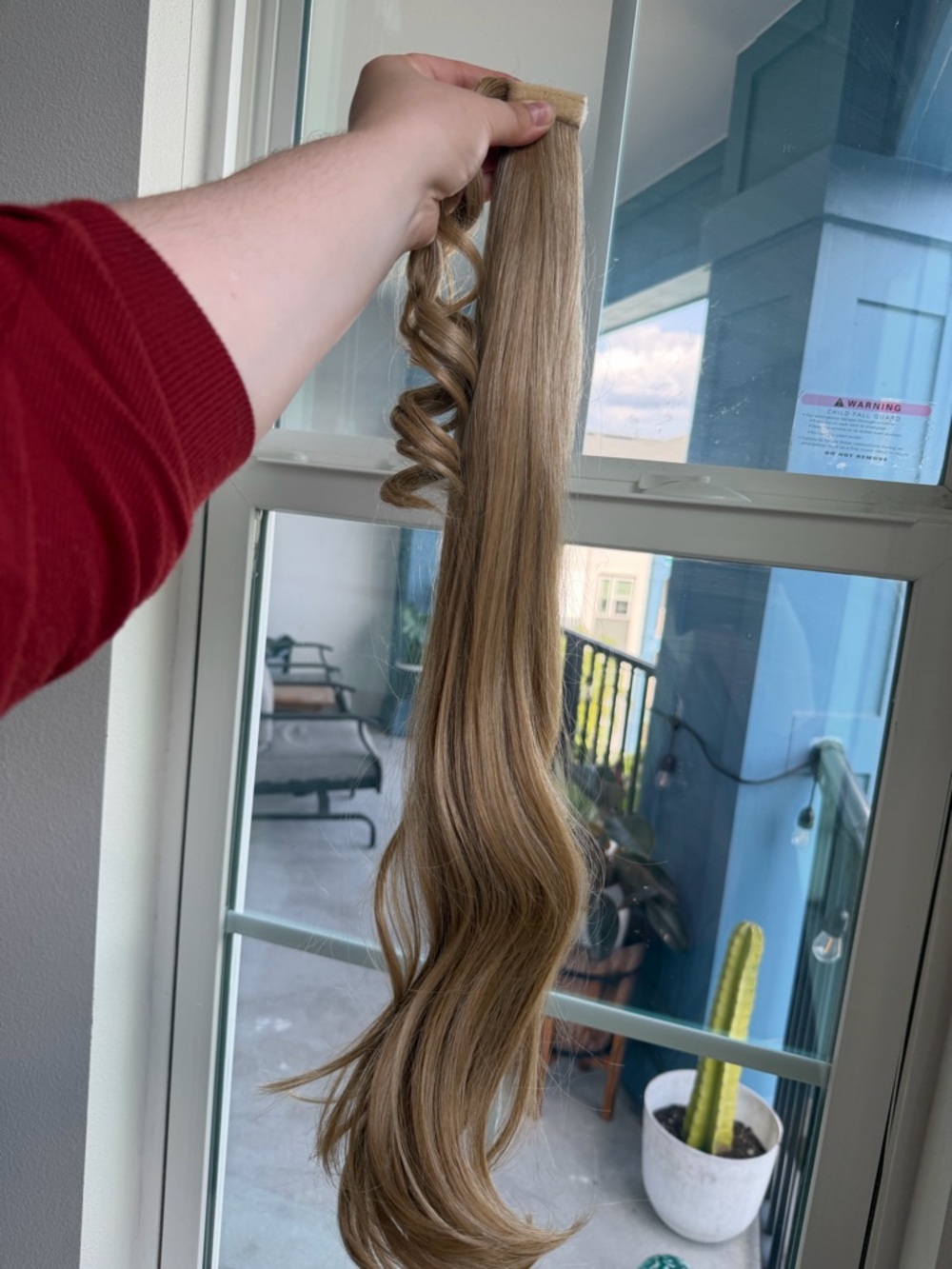 Blonde Ponytail Extension by Insert Name Here